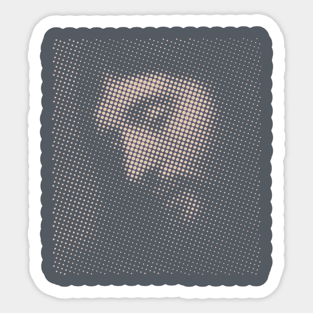 Op Art Rembrandt Tribute Sticker by joshthecartoonguy